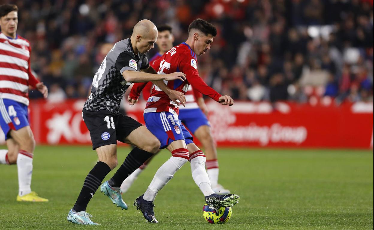 Cronología de alavés contra granada club de fútbol